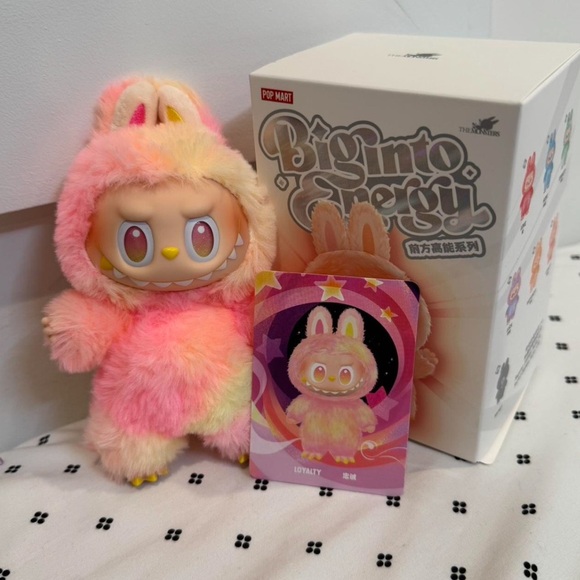 Authentic Popmart the Monster Labubu Big into Energy Loyalty Pop Now - Picture 3 of 3